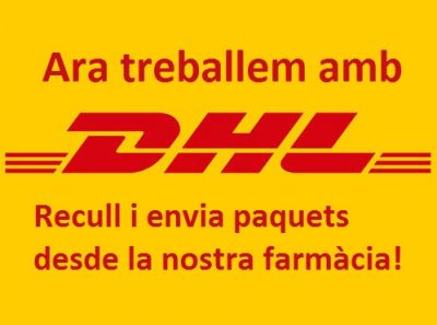 Ara enviem i rebem els teus paquets de DHL